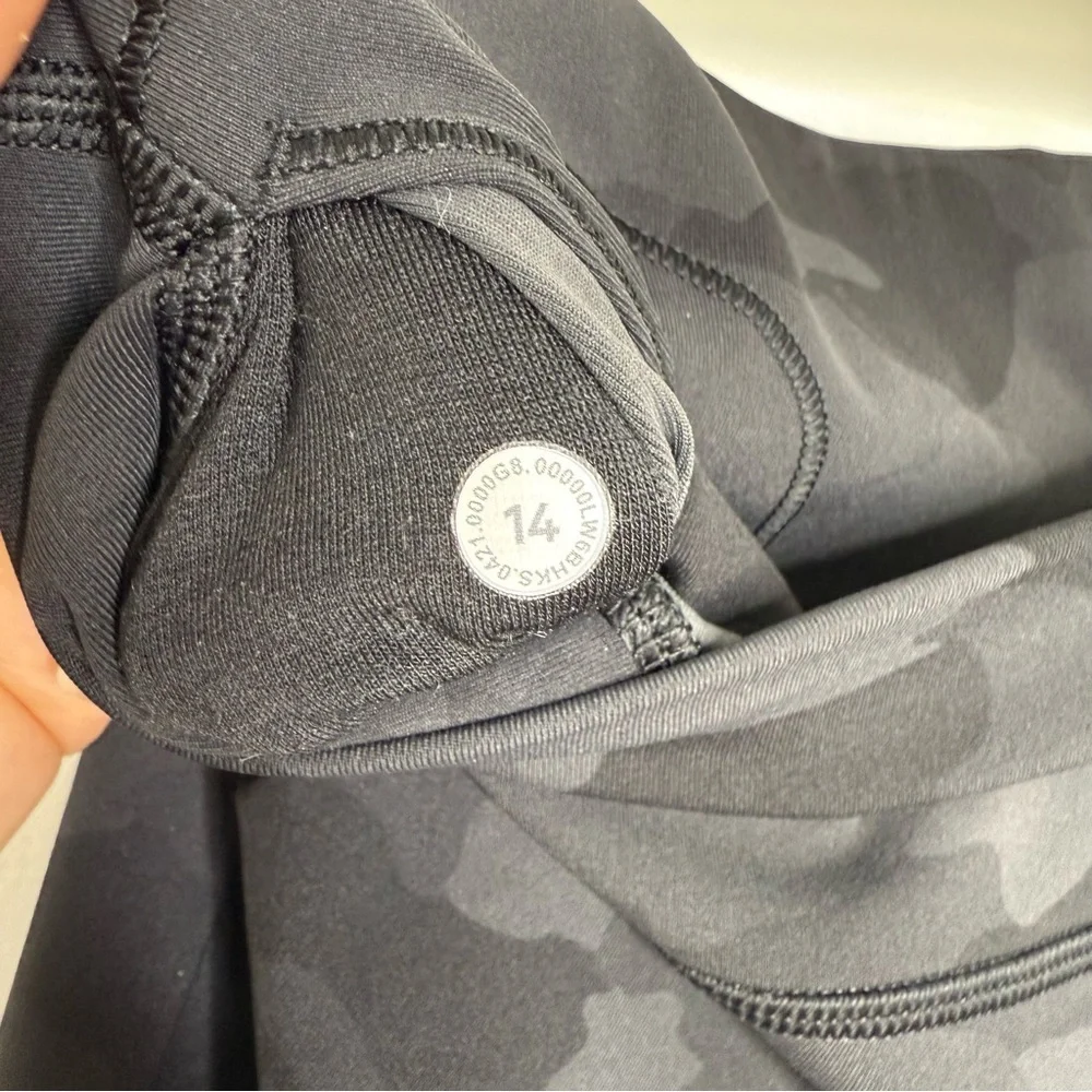 LULULEMON Camo Wunder Under High Rise 23” Crop Leggings
